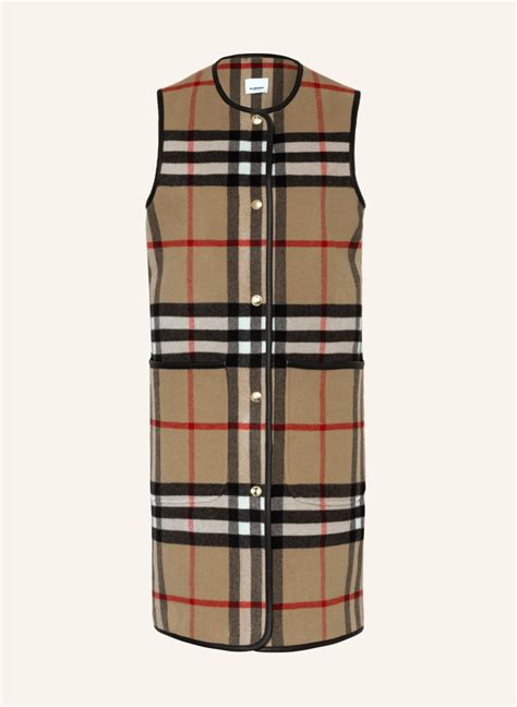 burberry weste damen|burberry damen.